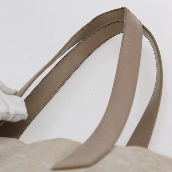 CHANEL New Travel Line Tote Bag Nylon Beige Gold CC Auth ti3466 - Picture 9 of 16